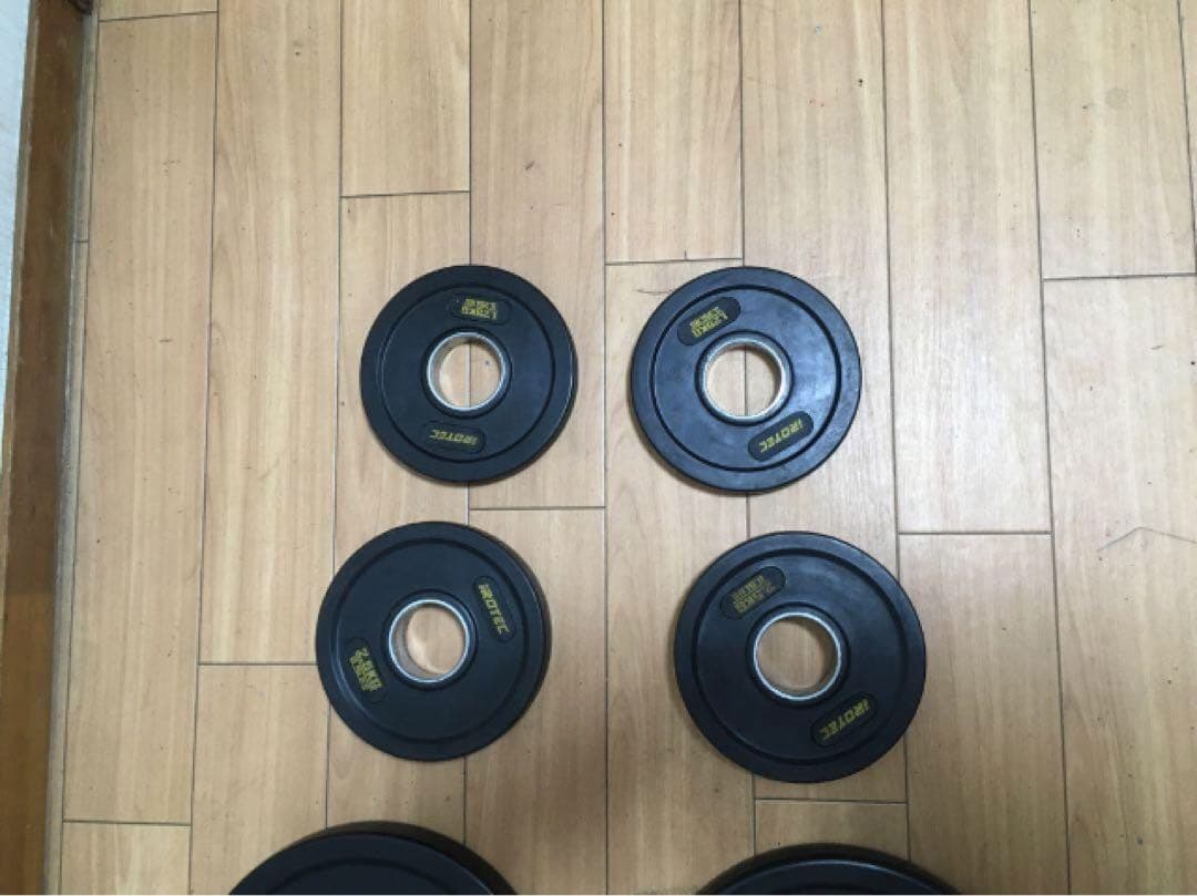 iROTECオリンピックプレートセット 計67.5Kg