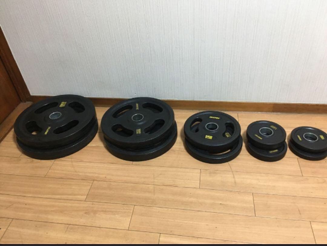 iROTECオリンピックプレートセット 計67.5Kg