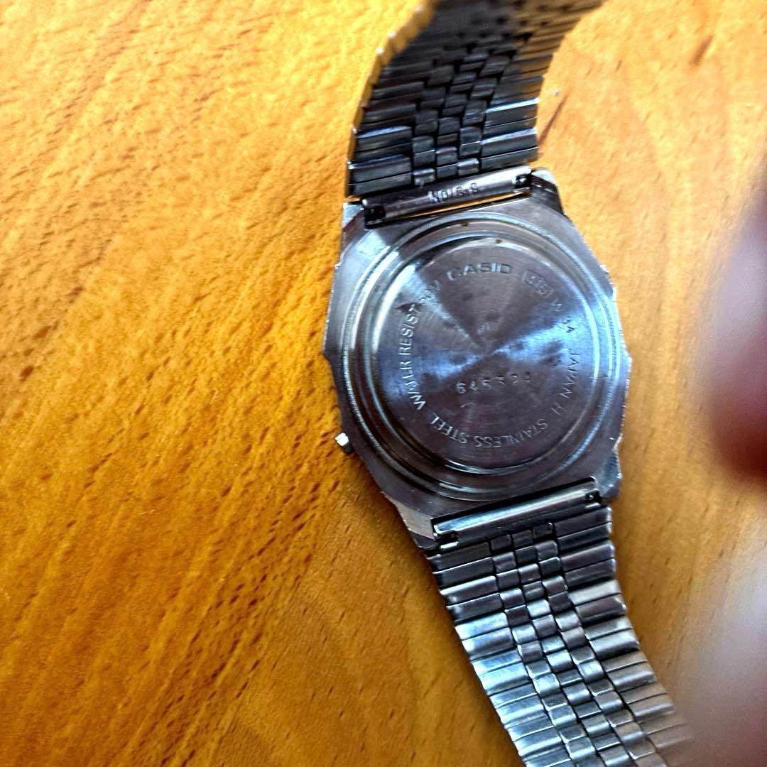 希少　カシオ　デジタルアラームクロノグラフ　「415w34ブルーバーモデル」