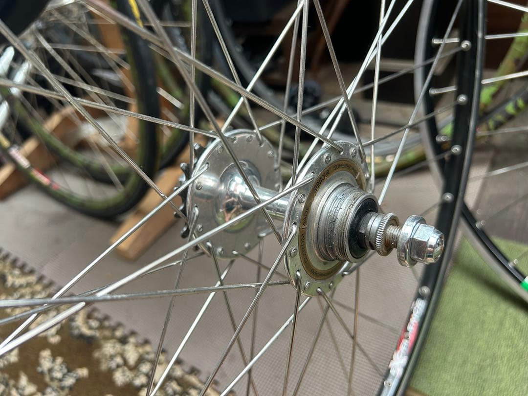 手組みホイール Suntour Alexeims クリンチャー