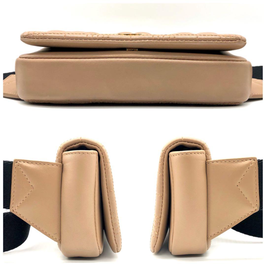 【希少美品】BURBERRY ベルトバッグ ローラ TB キルティング 付属品付