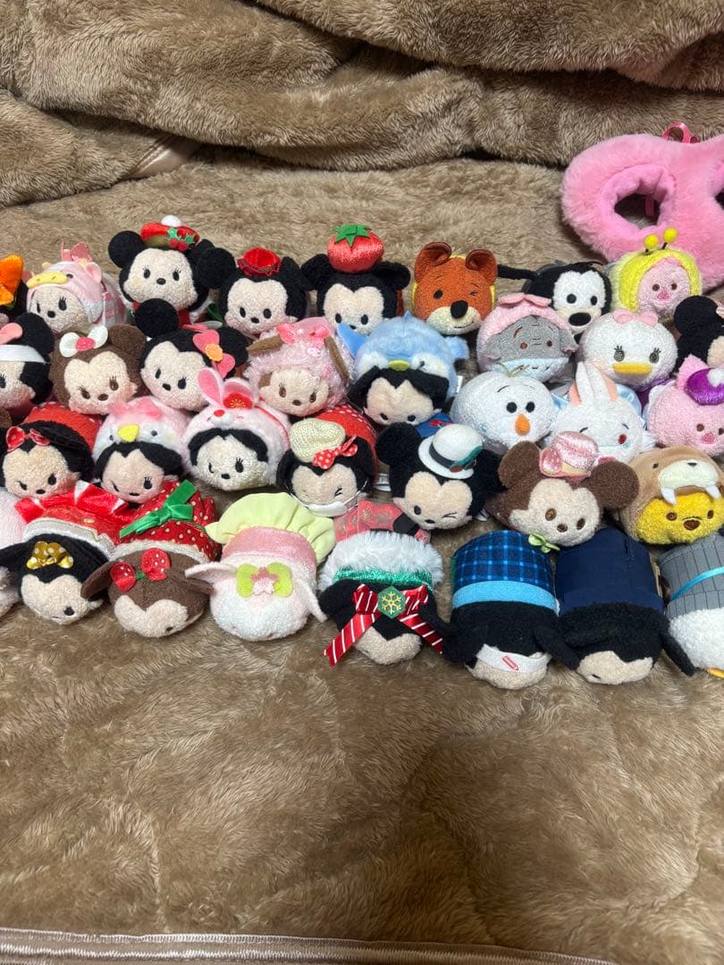 ディズニーツムツム　ぬいぐるみ71体　まとめ売り