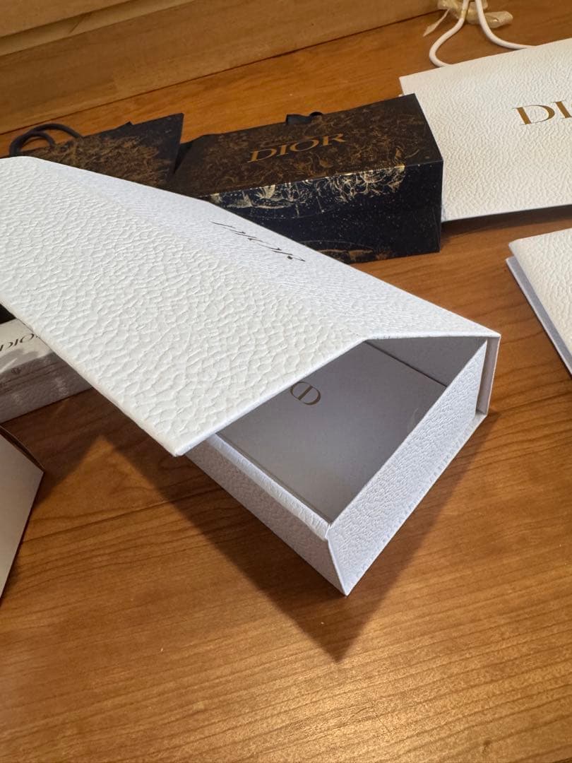 Dior ギフト用ショップ袋 ボックス箱 ショッパー SAUVAGE空箱