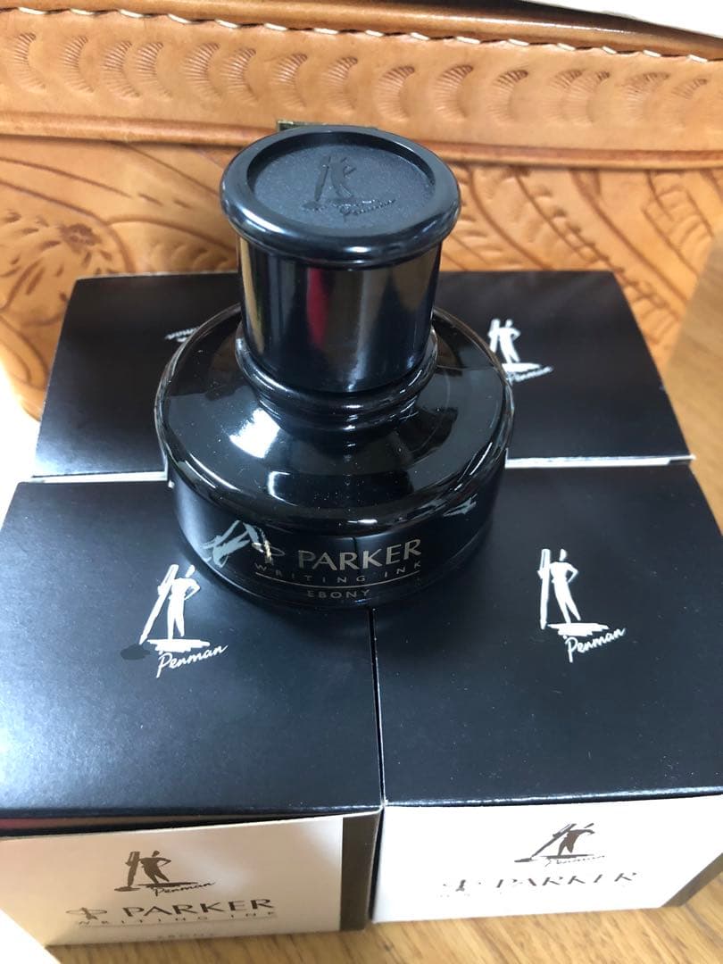 Parker Writing Ink Ebony 50ml 4本セット
