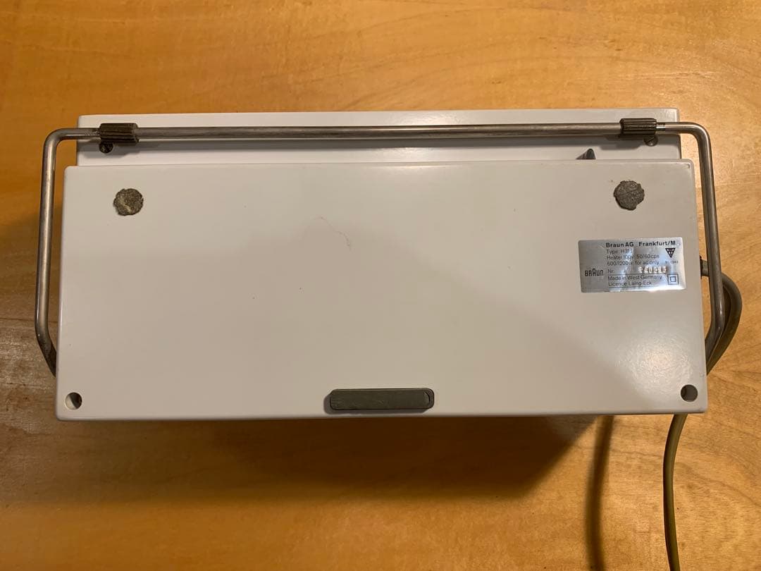 西ドイツ製ヴィンテージブラウンBRAUN.H3ヒーターディーターラムスデザイン