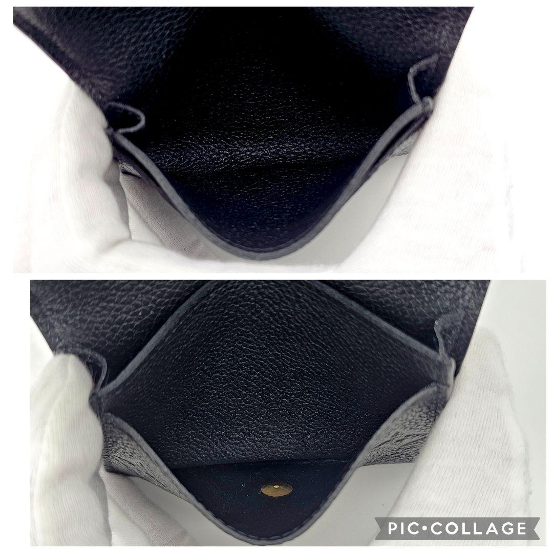 ルイヴィトン　アンヴェロップ　カルト　ドゥヴィジット　アンプラント　黒　B97