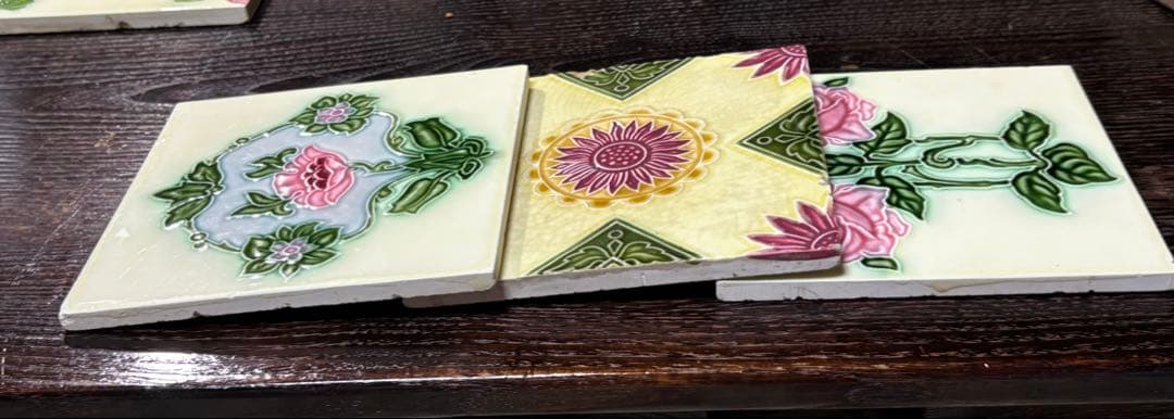 マジョリカタイル　ダントー　日本タイル工業　4枚