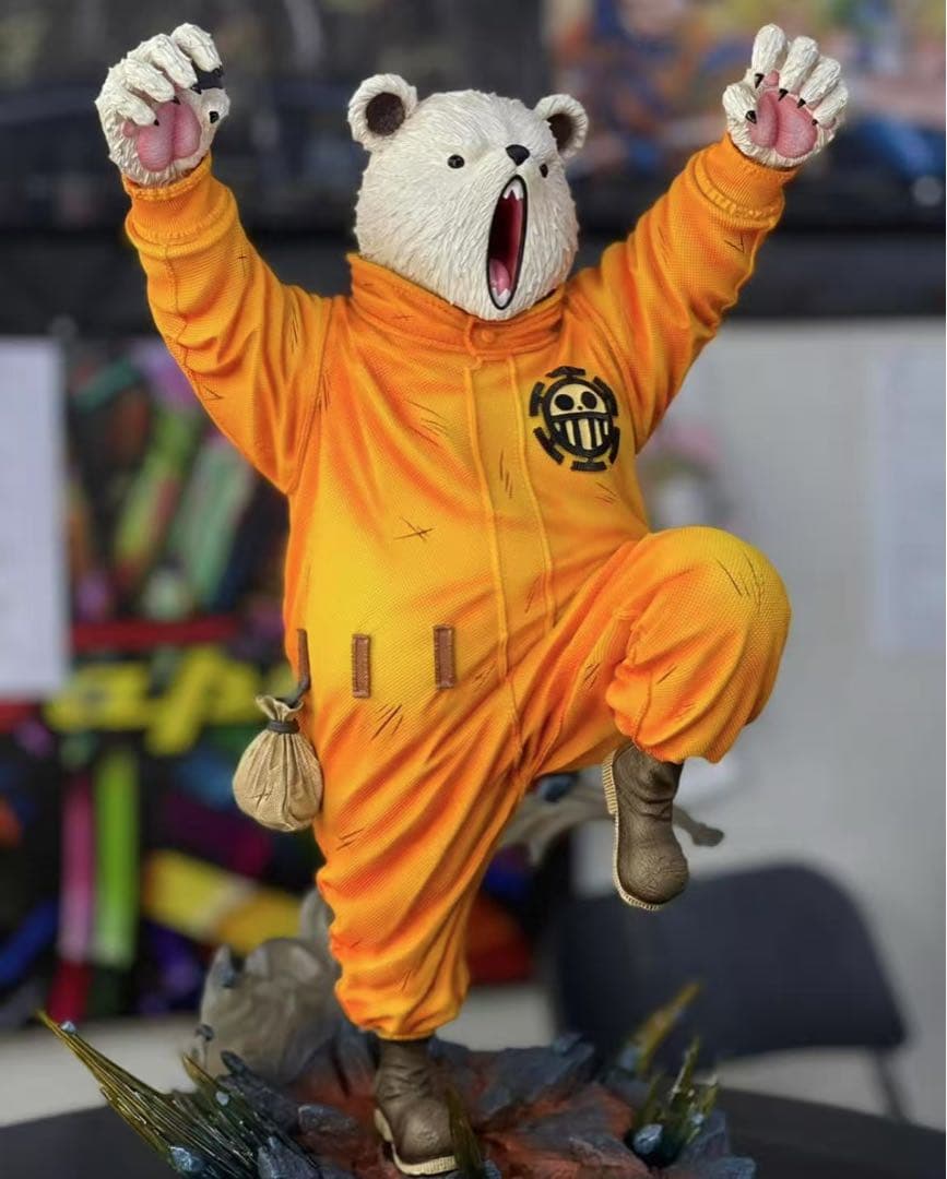 ワンピース ベポ ガレージキット ガレキ スタチューX⑤