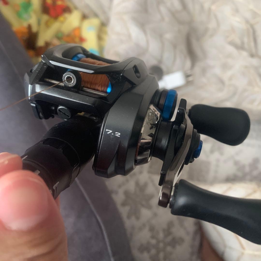 Shimano SLX DC 71HG ベイトリール 糸付き