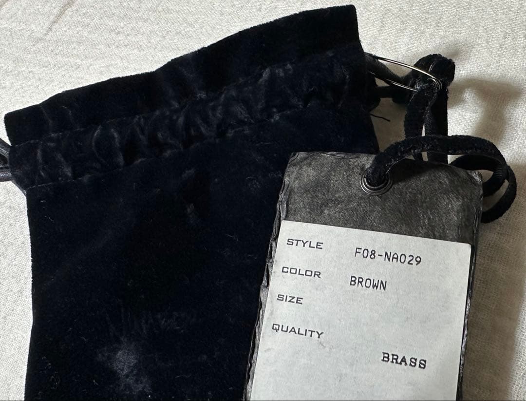 NUMBER (N)INE 08AW ナンバーナイン カラビナ キーチェーン