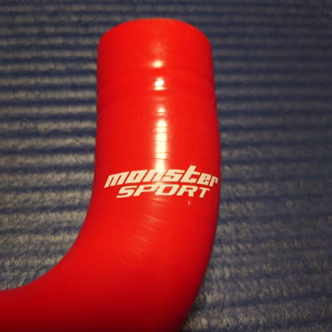 monster SPORT ジムニー JB64W ラジエーターホース 赤