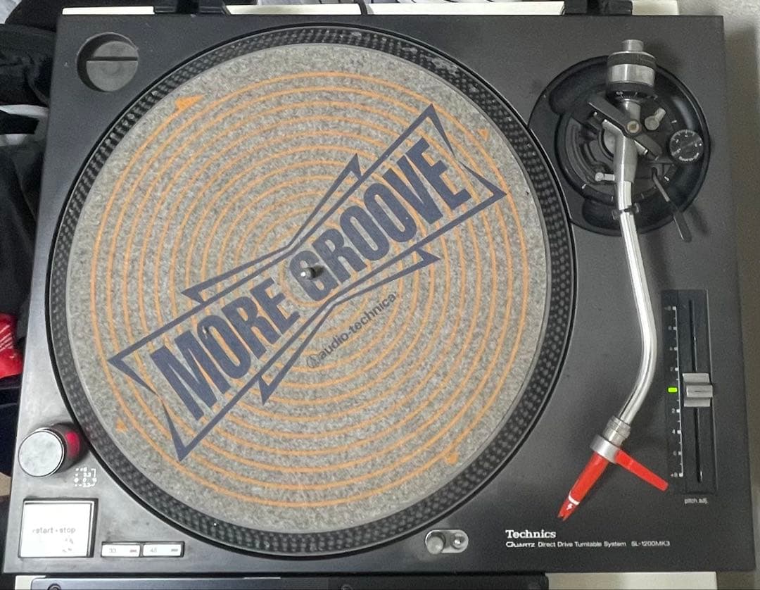 Technics SL-1200 MK3 ターンテーブル 2台& ミキサーセット