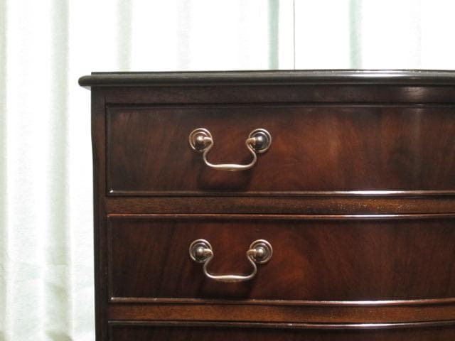 英国 イギリス ジョージアン様式 マホガニー材 ドロアーチェスト/4ドロアー