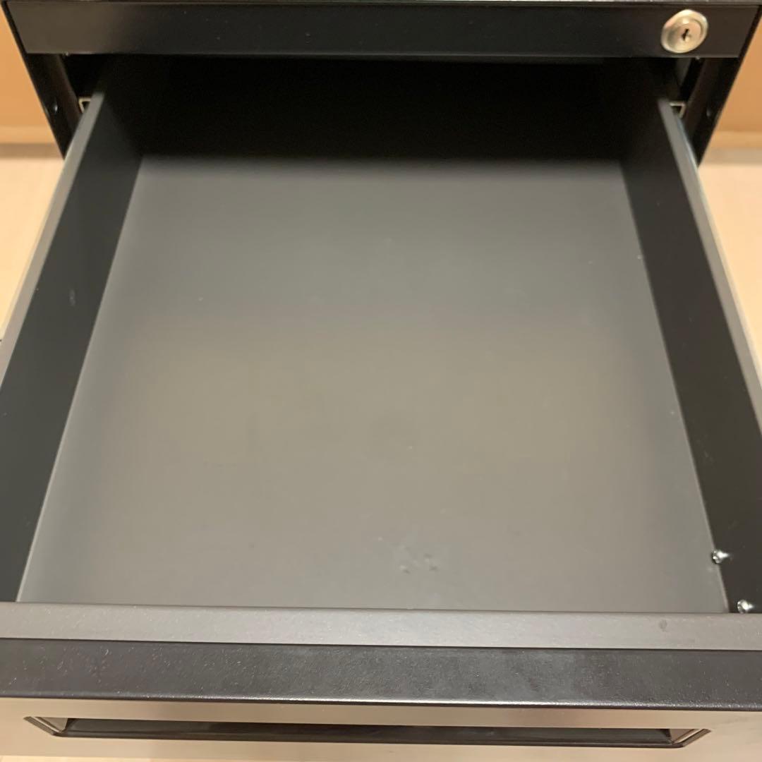 KANADEMONO キャビネットワゴン　black 黒