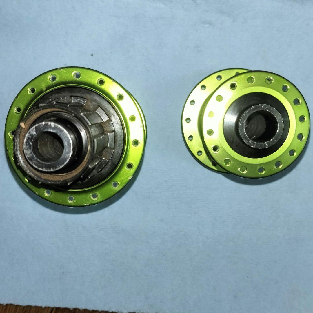 INDUSTRY NINE TORCH 前後ハブセット グリーン