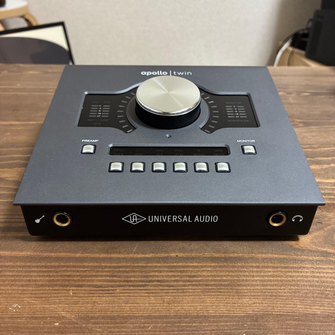 DTM・DAW ruka UAD Apollo Twin mk2 DUO