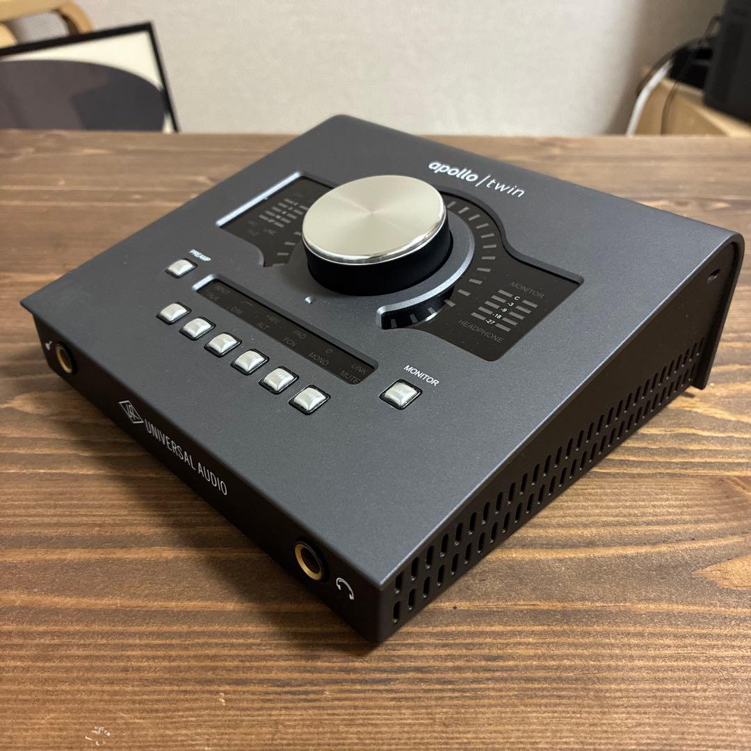 DTM・DAW ruka UAD Apollo Twin mk2 DUO