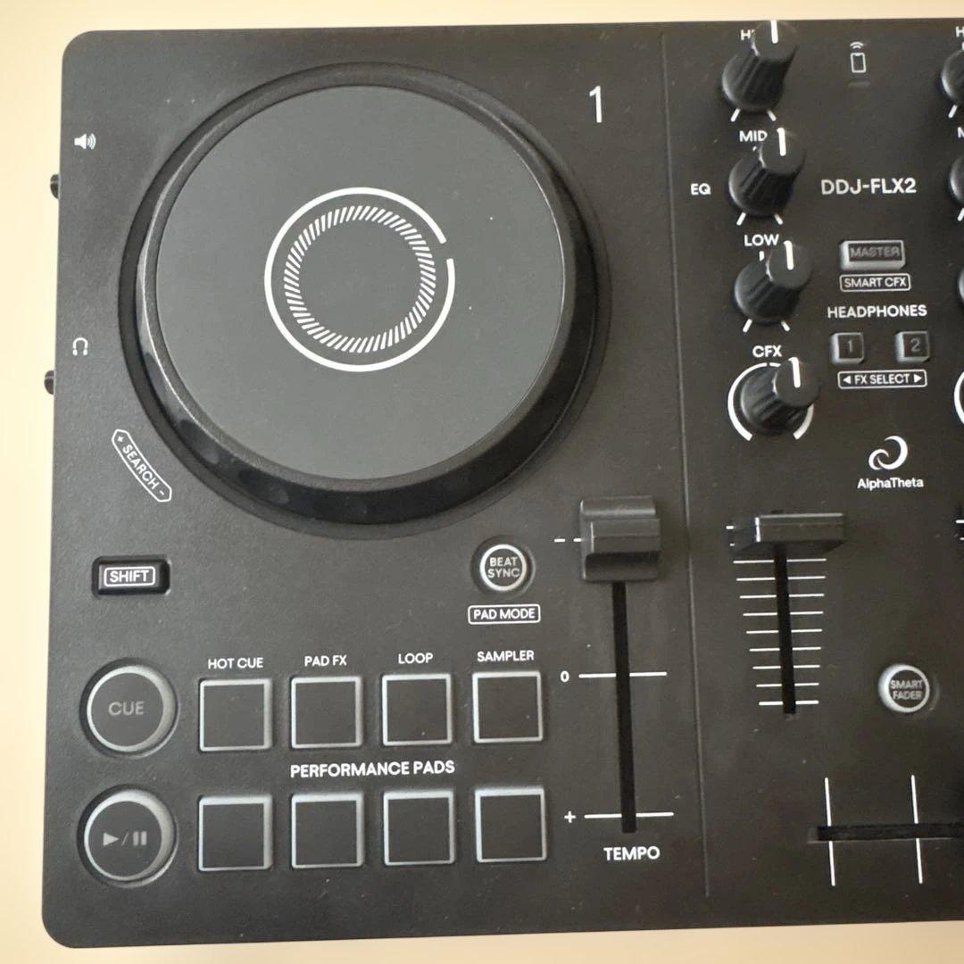 AlphaTheta コンパクト 2ch DJコントローラー DDJ-FLX2
