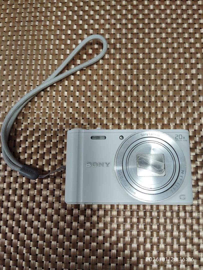 【美品】SONY Cyber-shot DSC-WX350 ホワイト動作確認済