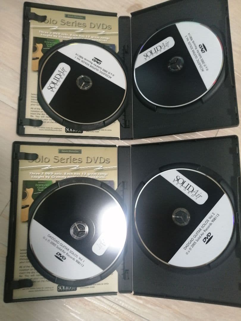 Acoustic Guitar & DADGAD Guitar DVD4枚