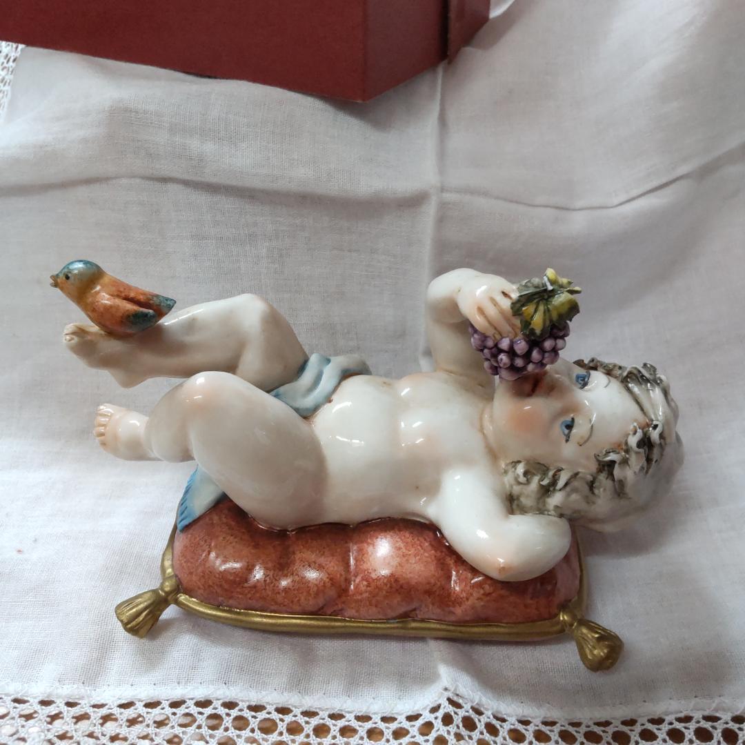 イタリア　エンゼル　飾りもの　置き物　秋