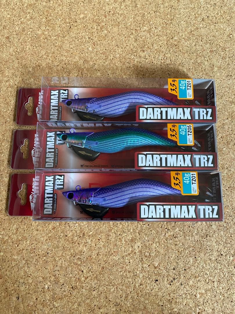 DARTMAX TRZ 40g エギ 3個セット TZ01 TZ05