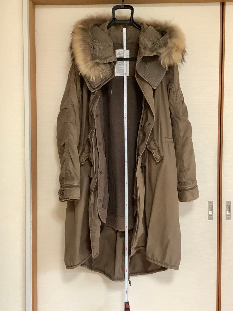 goa モッズコート レギュラー 2-LA くすんだ茶色