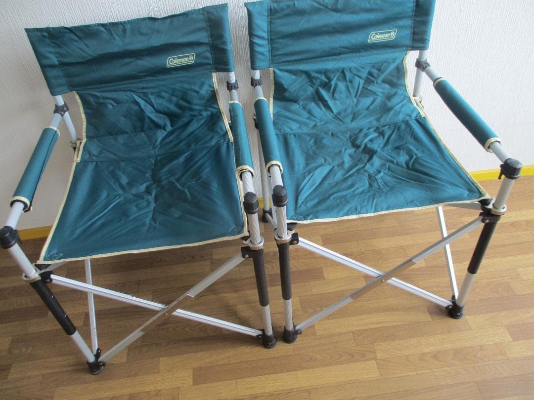 Coleman コールマン スリムキャプテンチェア グリーン 2脚セット