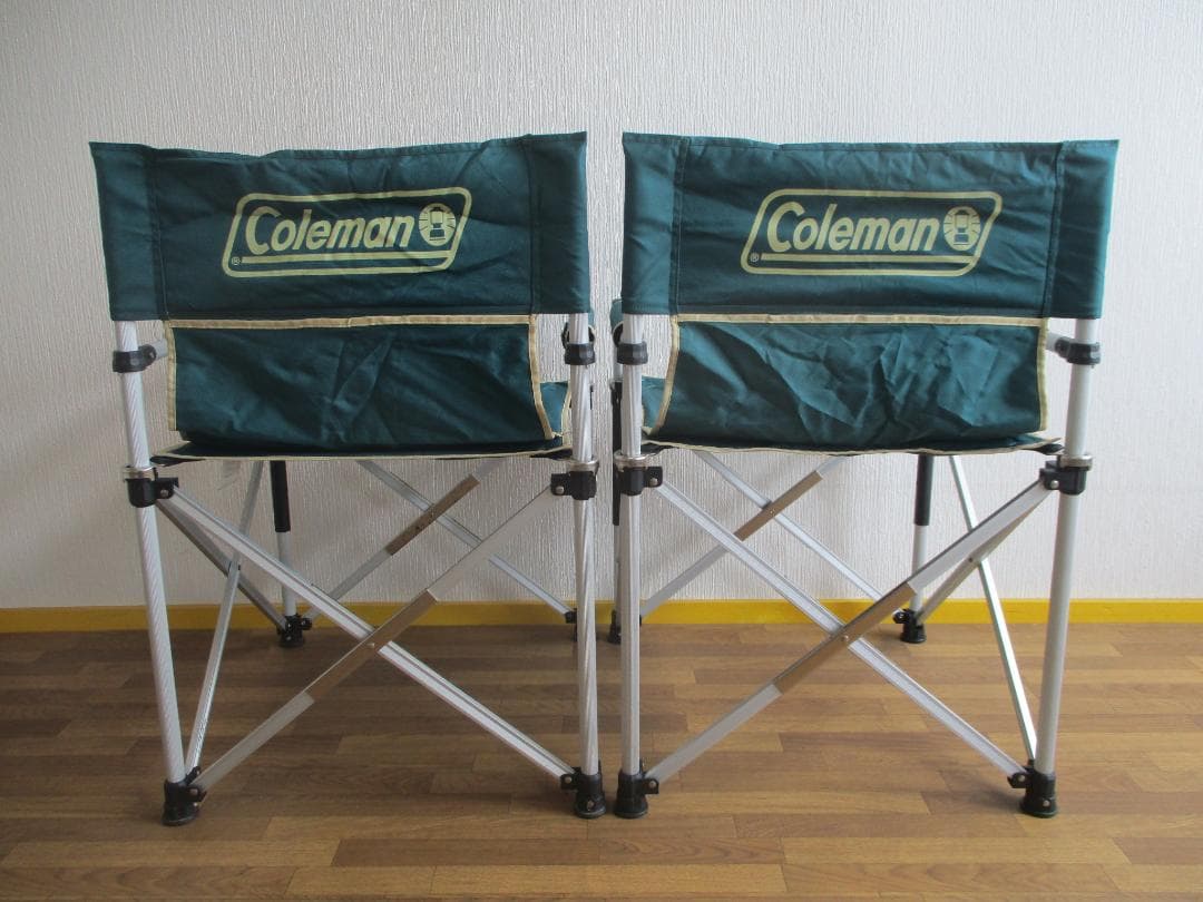 Coleman コールマン スリムキャプテンチェア グリーン 2脚セット