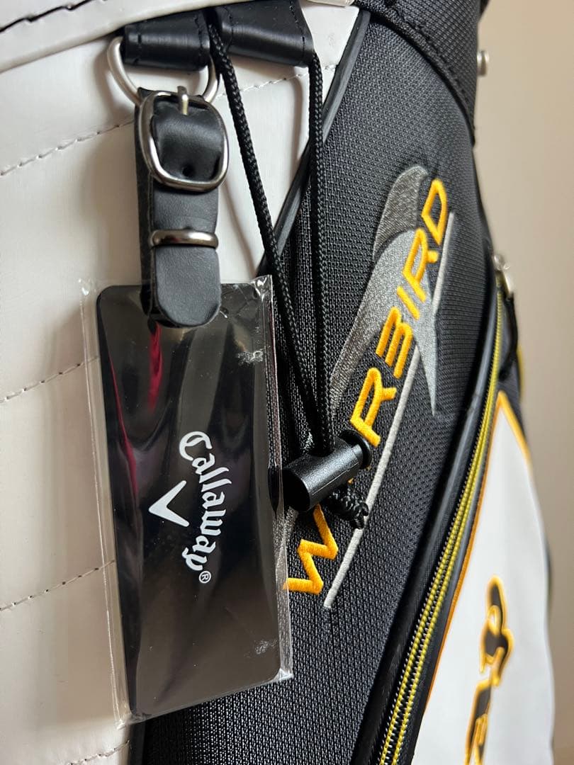 Callaway Warbird キャディバッグ 黒白 ヘッドカバー付き