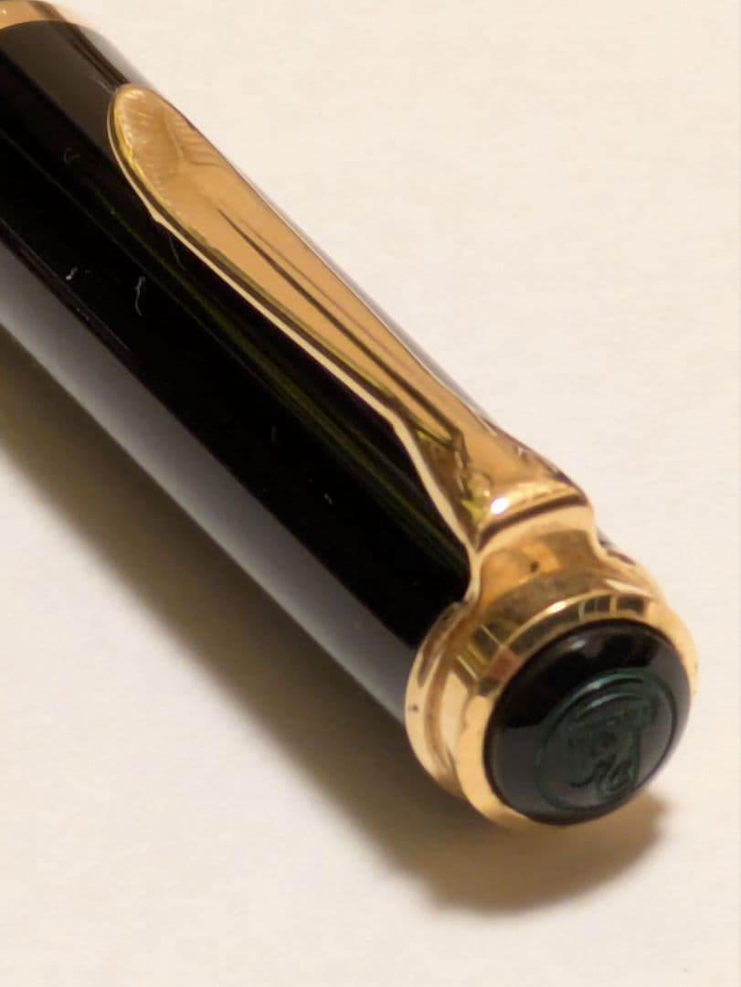 ペリカン社万年筆 ス—ベレ—ン 14C-585 Fと青インクセット