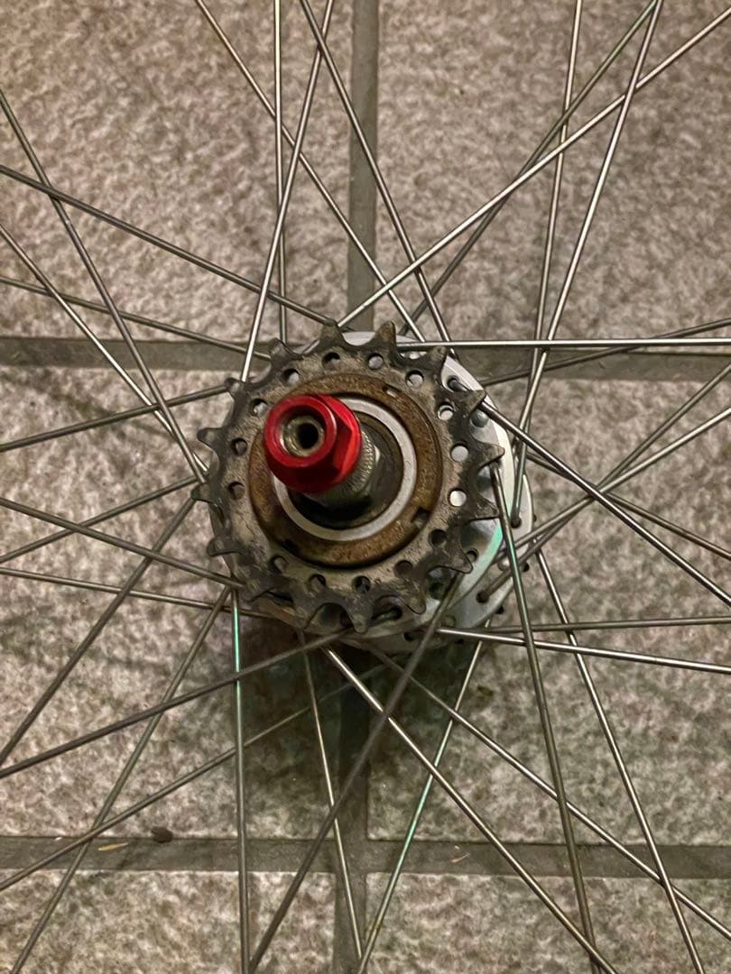 ピスト　ホイール　前後　AMBROSIO Excursion