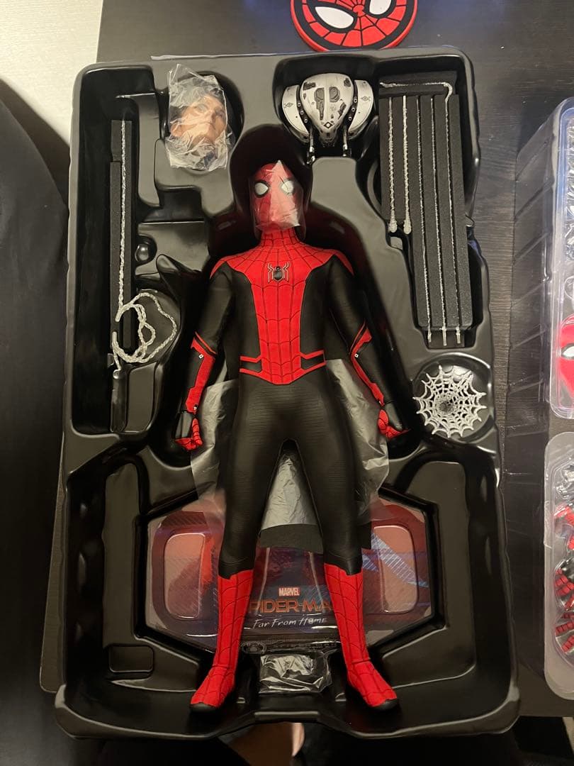 【おまけ付き】【最安値】ホットトイズ スパイダーマン アップグレードスーツ