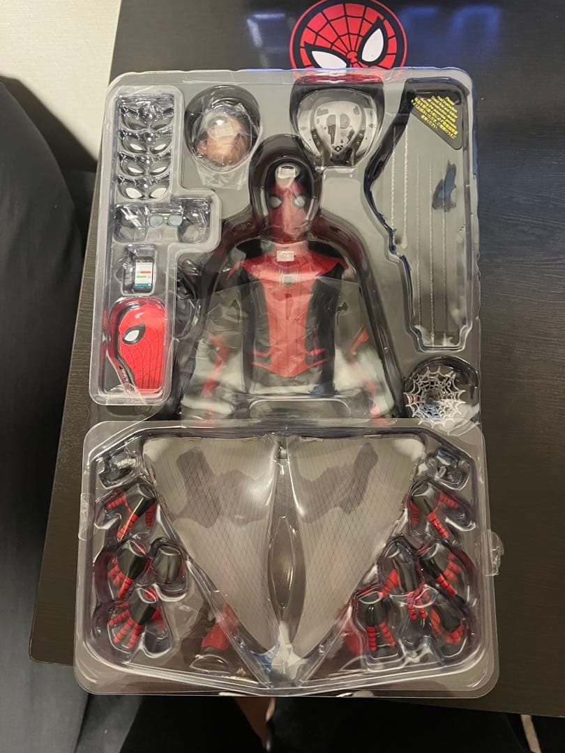 【おまけ付き】【最安値】ホットトイズ スパイダーマン アップグレードスーツ