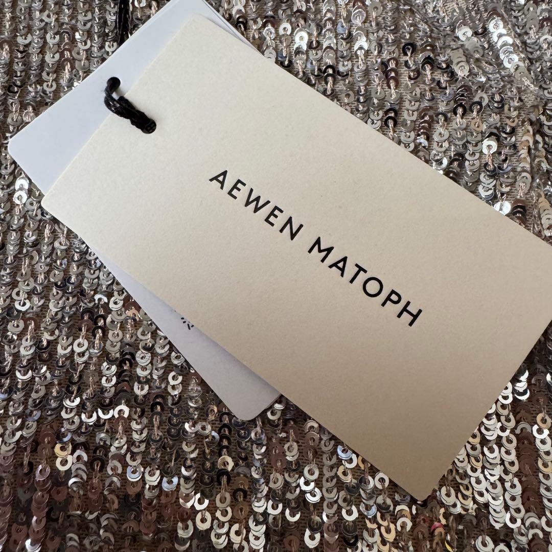 新品未使用　AEWEN MATOPH スパンコール　キャミソール　ビスチェ