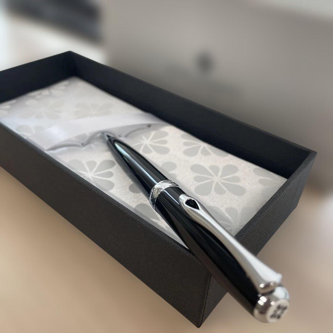 DIPLOMAT ブラックボールペン 専用ボックス付き