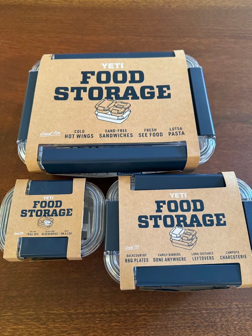 YETI FOOD STORAGE イエティ フードストレージ 3個セット