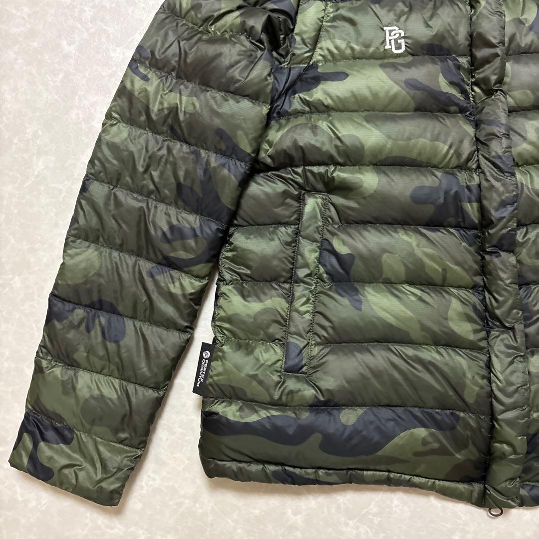 パーリーゲイツ★PERTEX®★カモフラ柄★ダウンジャケット【レディース 0（S