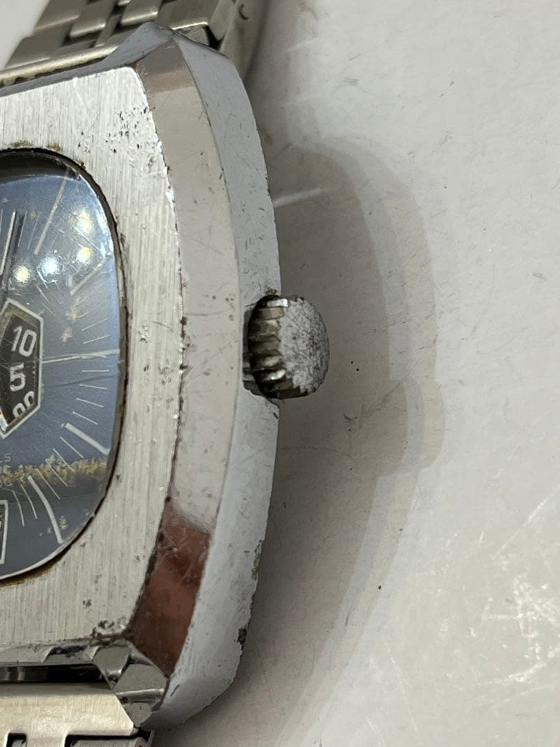 initial メンズ腕時計　メカデジ　自動巻き