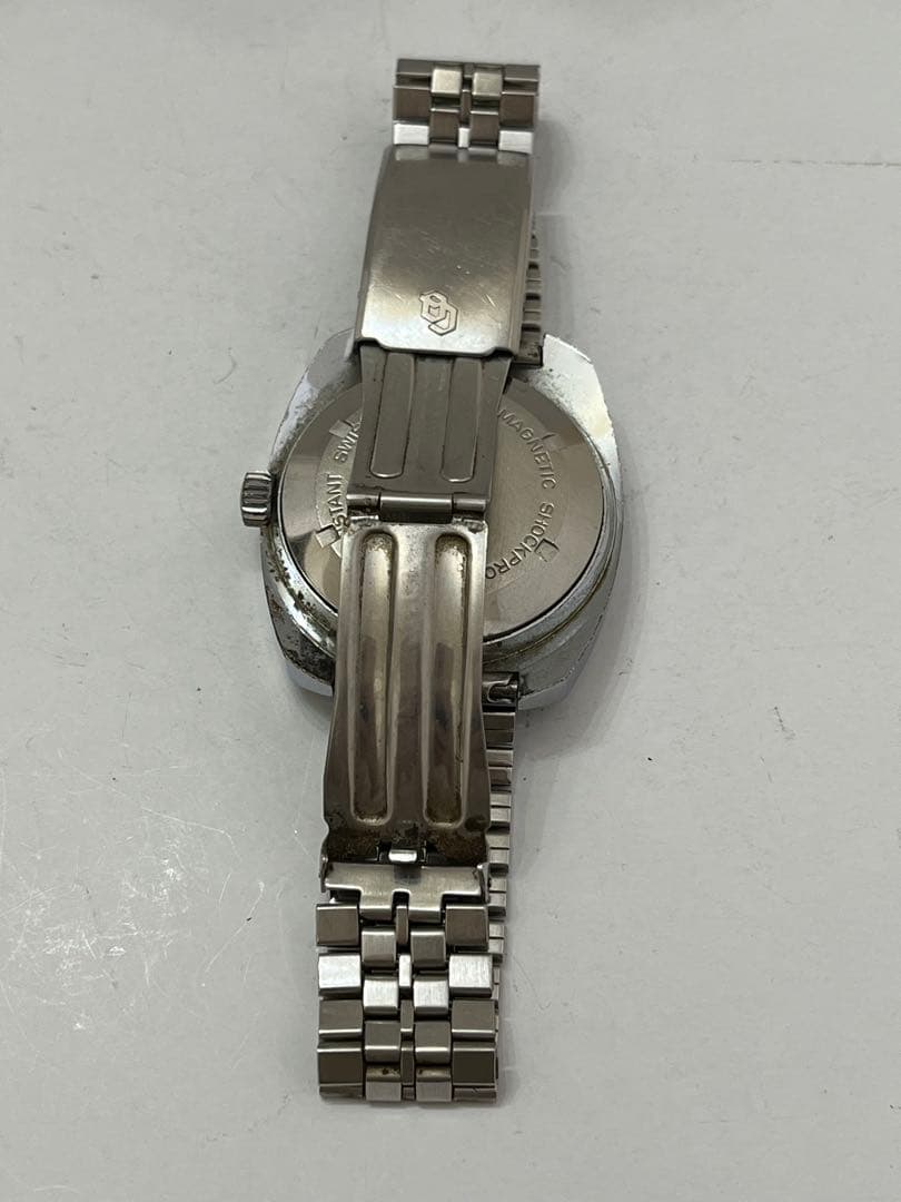 initial メンズ腕時計　メカデジ　自動巻き