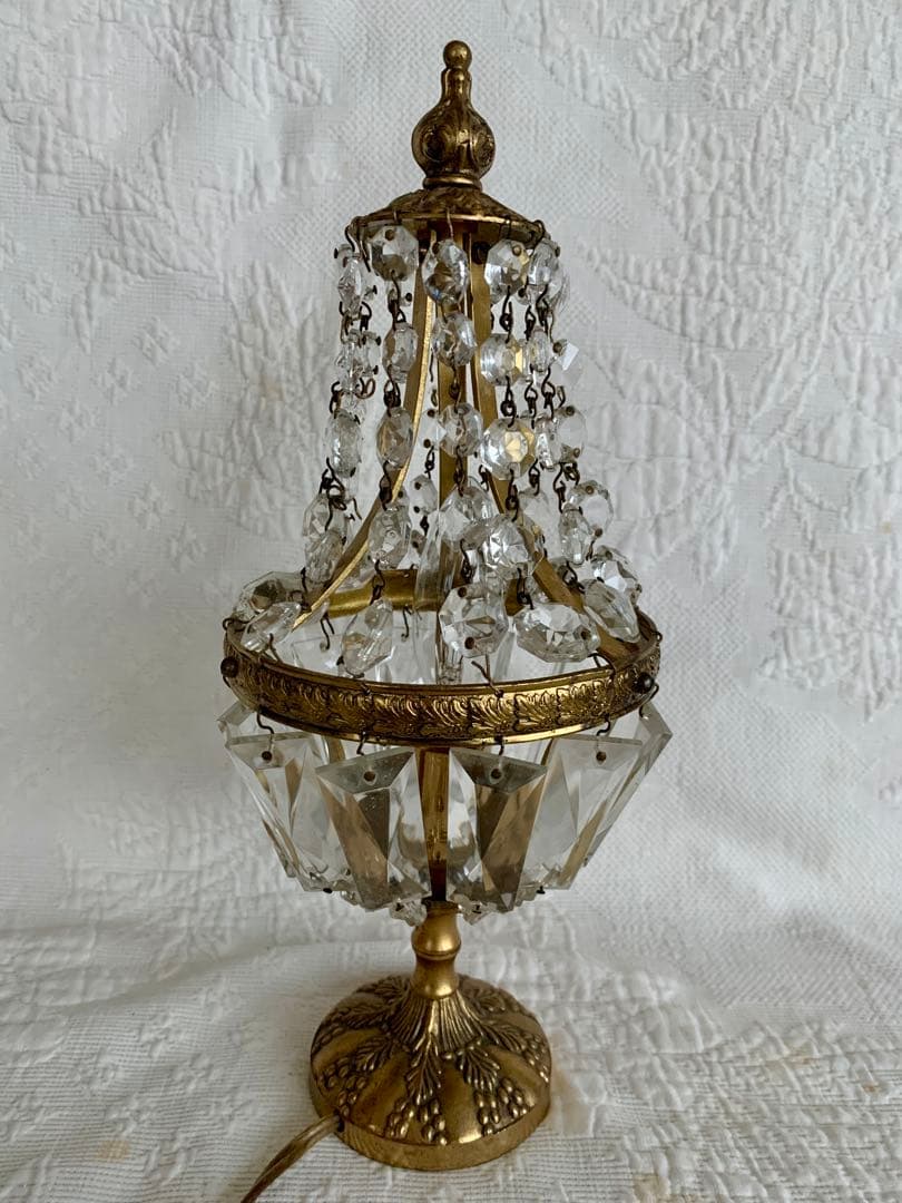 フランスビンテージ/アンティークエンパイアテーブルランプ※シャンデリア※