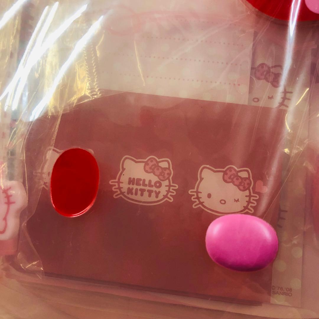 激レア★2008年製 ハローキティ ステーショナリーセット 顔ケース 文具セット
