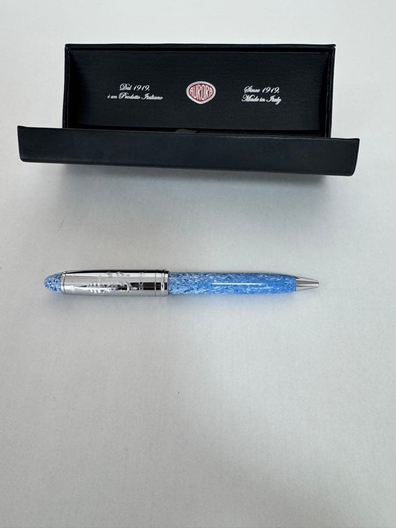 AURORA 　ボールペン　青