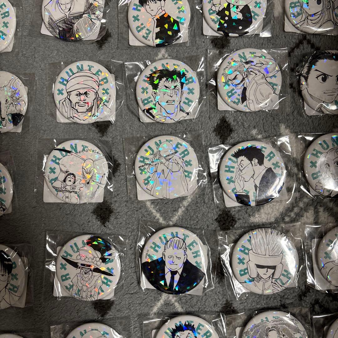 貴重　受注品　ハンターハンター　オールスター缶バッジ　まとめ売り