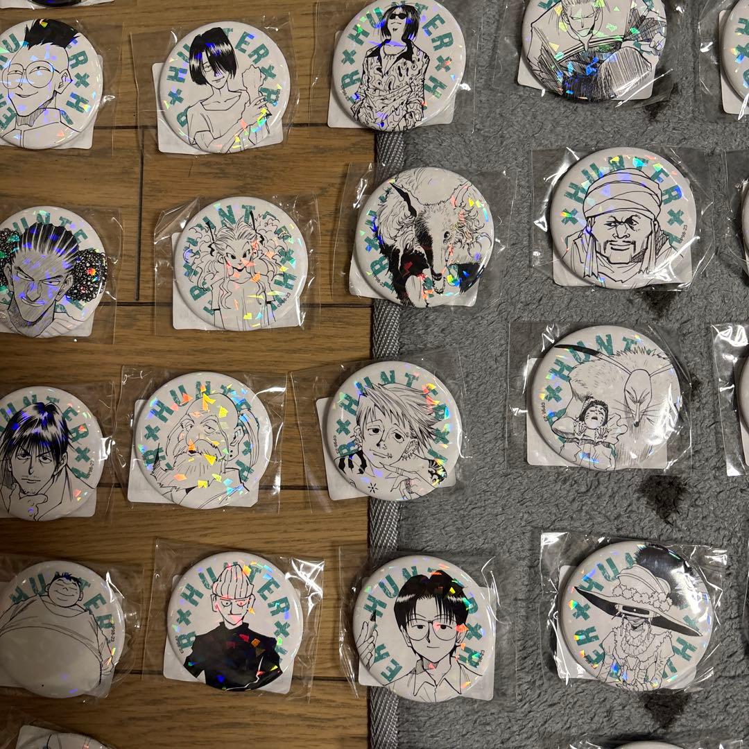 貴重　受注品　ハンターハンター　オールスター缶バッジ　まとめ売り