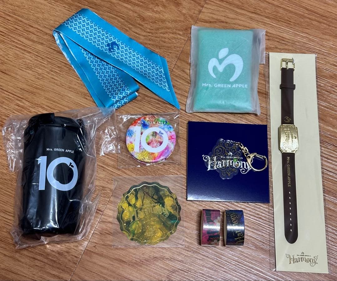 Mrs. GREEN APPLE JAM'Sくじ メメル キーホルダー+31点