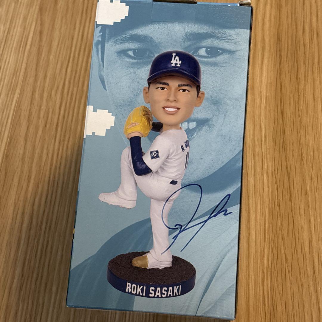 ★佐々木朗希★ボブルヘッド　ドジャース