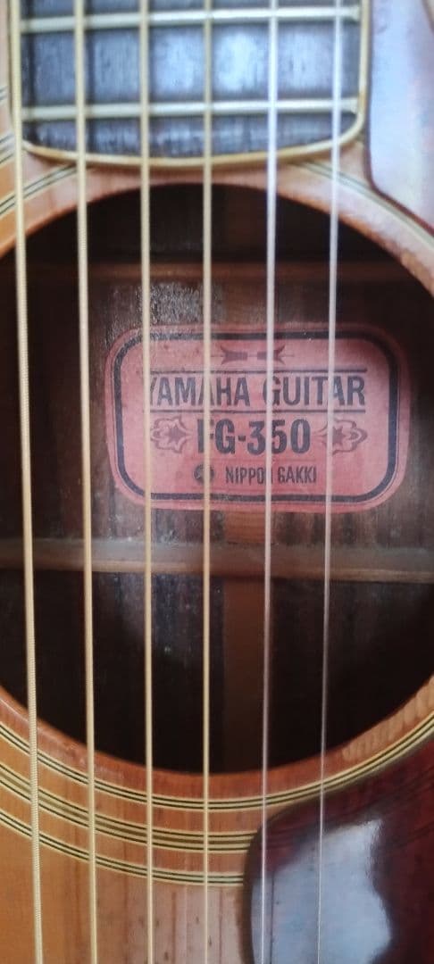 【希少モデル】 YAMAHA FG-350　赤ラベルビンテージ 70年製