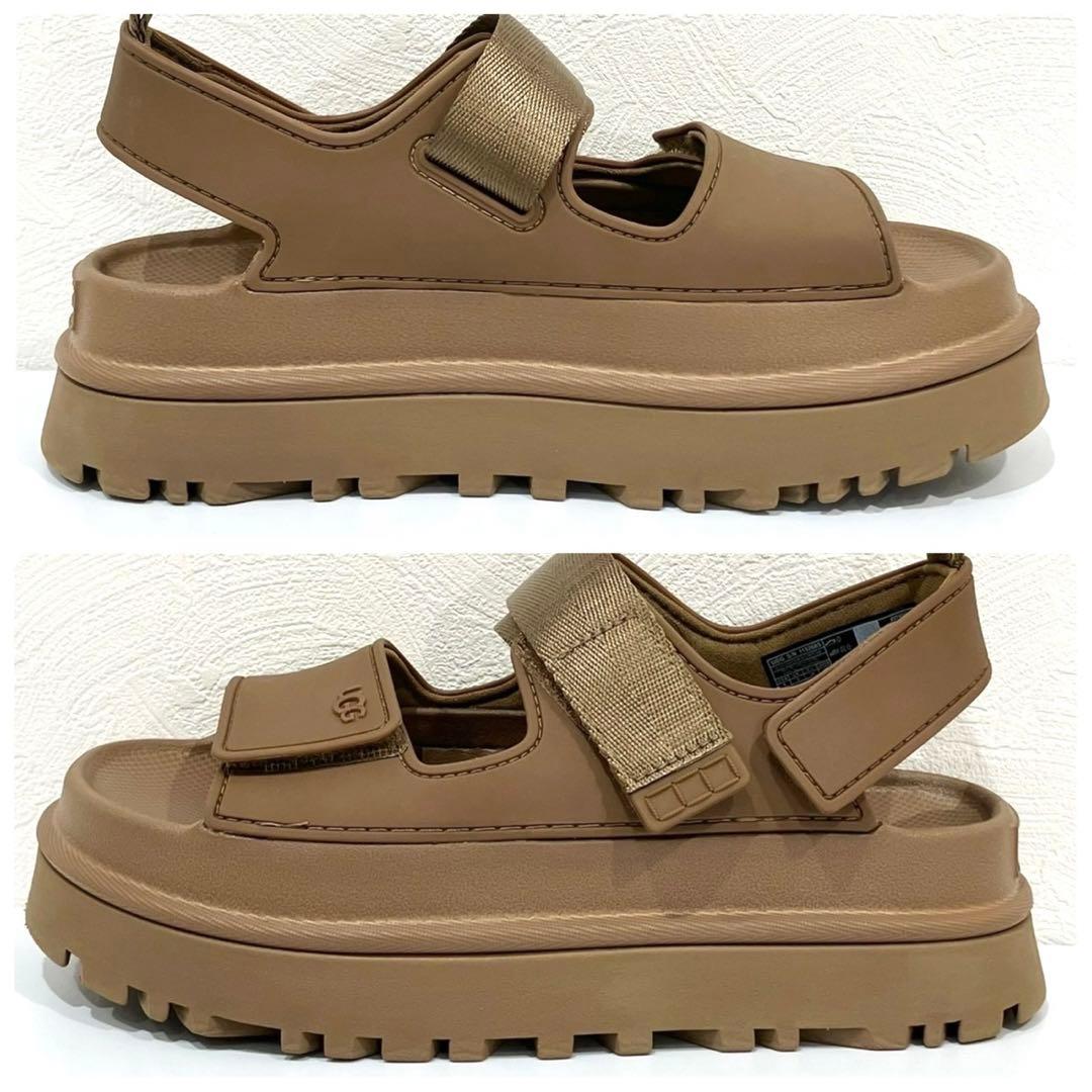 UGG アグ ゴールデンクロウ キャメル サンダル 22cm