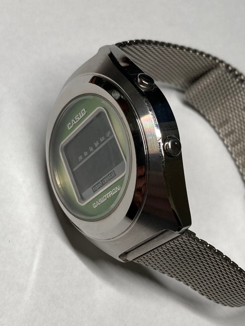 【稼働品】CASIO CASIOTRON TRN-03 グリーン